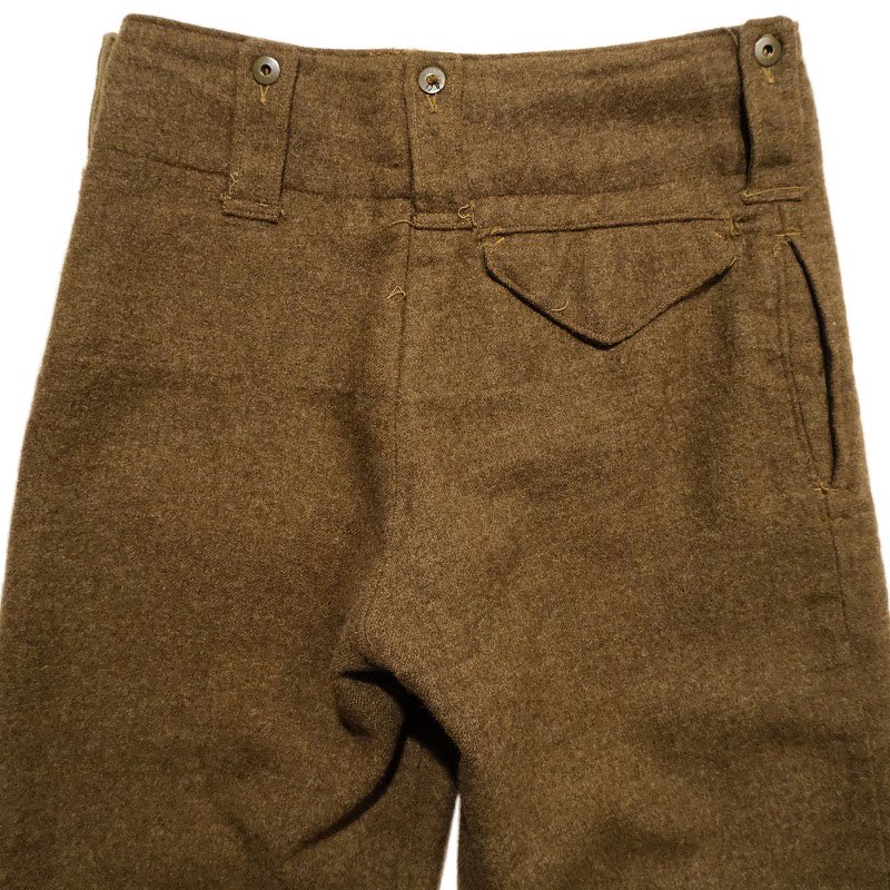 Vintage Canadian Military Wool Trousers