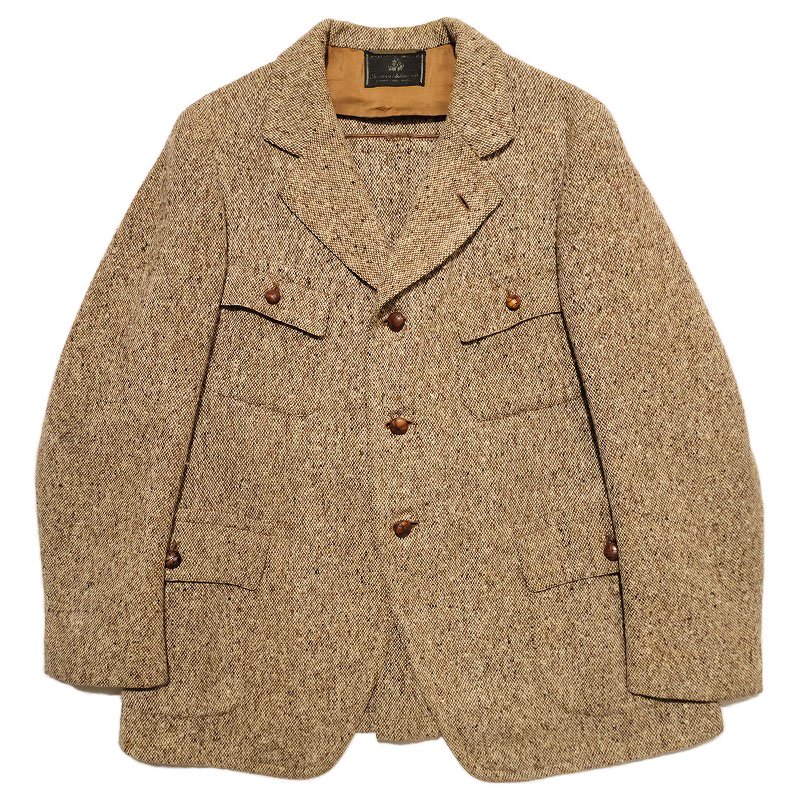 FASHION PARK CLOTHES TWEED SACK COAT