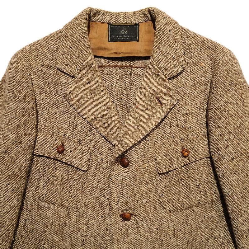 FASHION PARK CLOTHES TWEED SACK COAT
