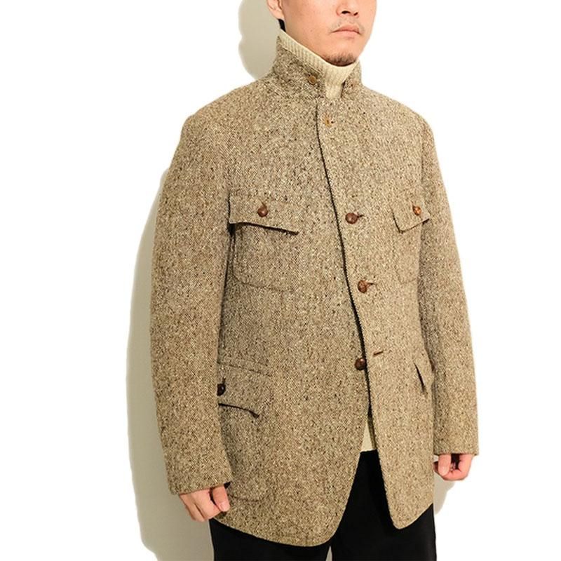FASHION PARK CLOTHES TWEED SACK COAT