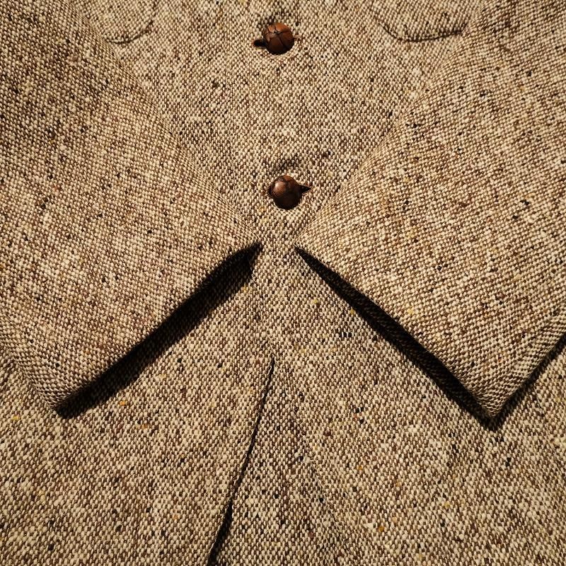 FASHION PARK CLOTHES TWEED SACK COAT