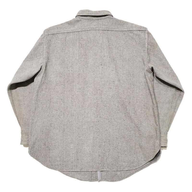 JIANT JIM WOOL WORK SHIRT (GREEN STITCH)