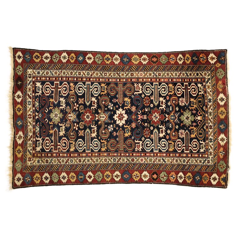 1890's Antique Caucasian Rug