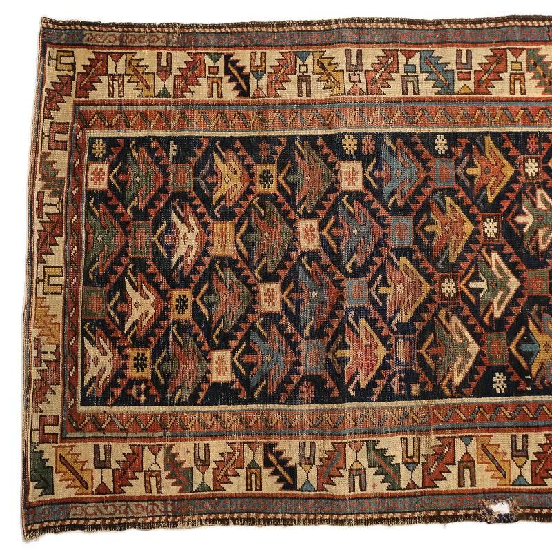 1900's Antique Caucasian Rug