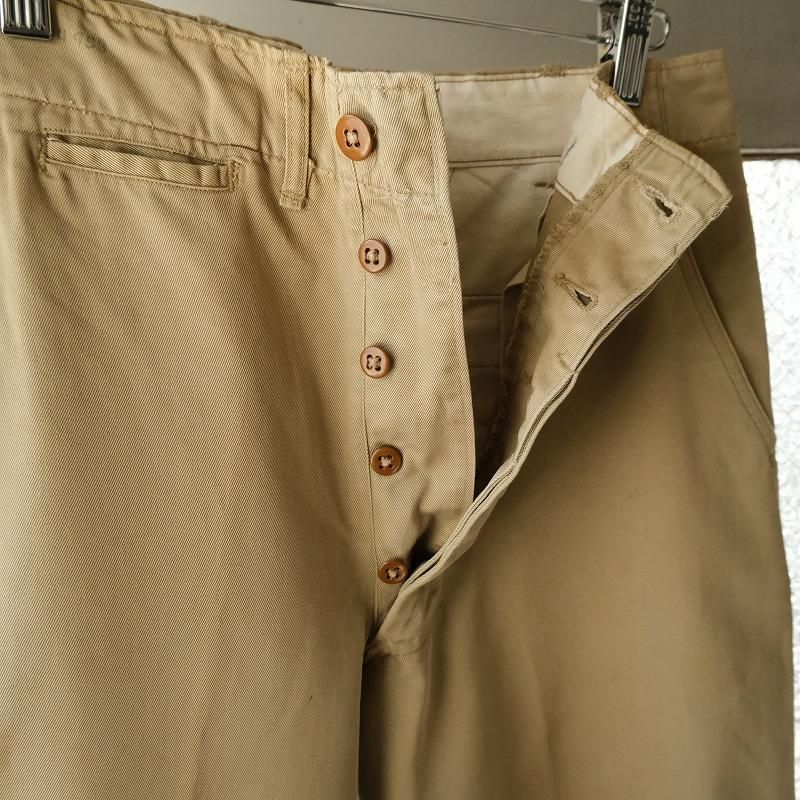 U.S.ARMY M-45 COTTON KHAKI TROUSERS