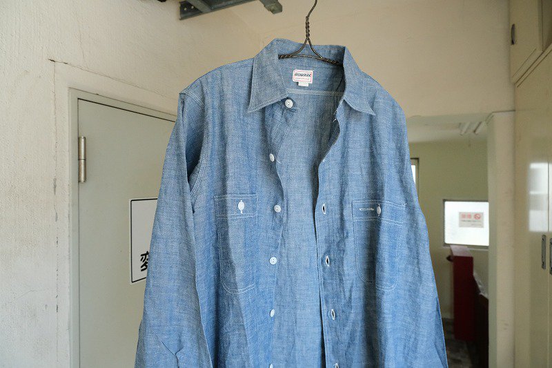 BROADCASTER CHAMBRAY WORK SHIRT