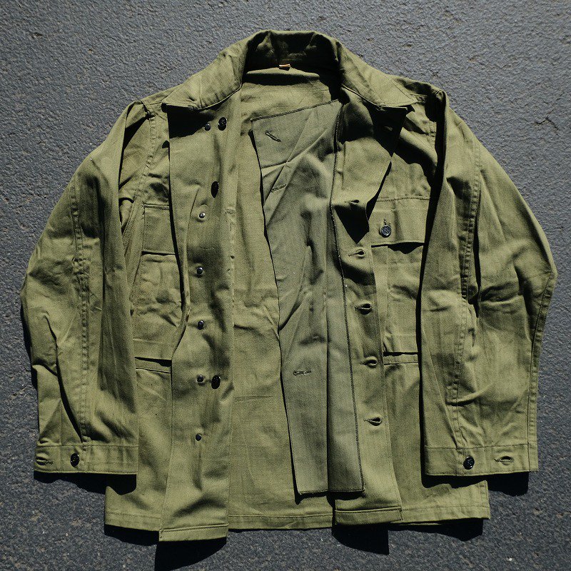 WW2 U.S.ARMY O.D. HBT JACKET - Cocky Crew Store -Antiques & Old 