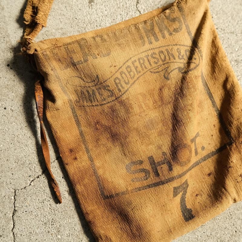 JAMES ROBERTSON & CO. CANVAS BAG