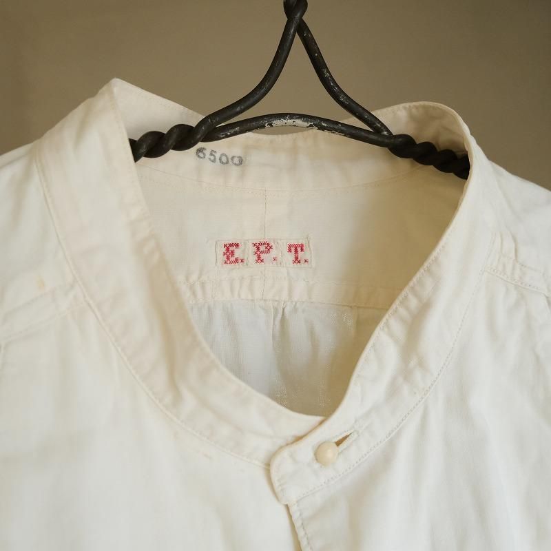 ANTIQUE PULLOVER BOSOM SHIRT