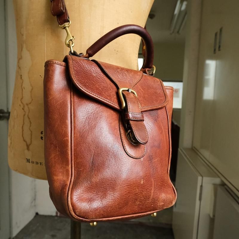 OLD GHURKA LEATHER SHOULDER BAG No.166