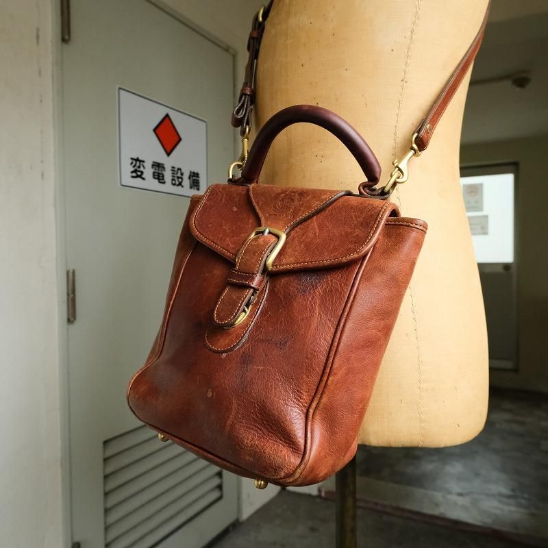 OLD GHURKA LEATHER SHOULDER BAG No.166