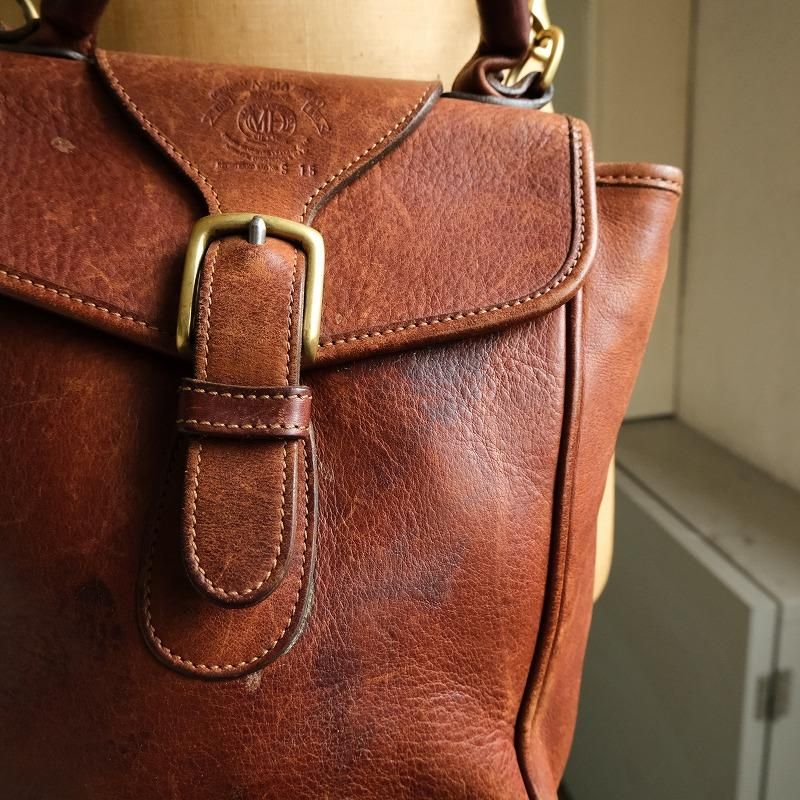 OLD GHURKA LEATHER SHOULDER BAG No.166