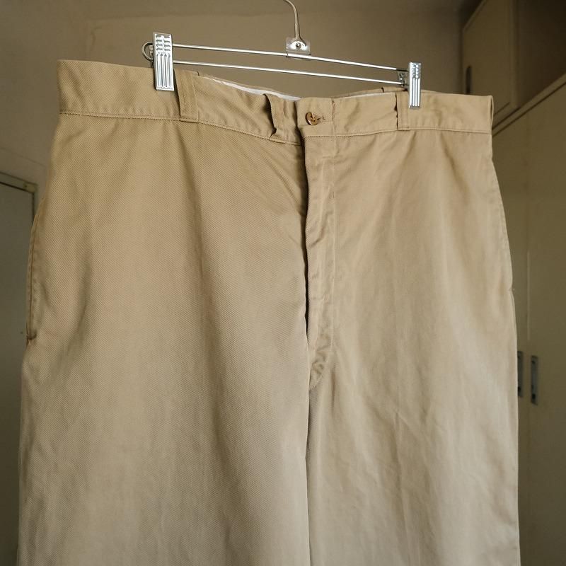 U.S.ARMY COTTON KHAKI TROUSERS 8.2OZ TYPE1