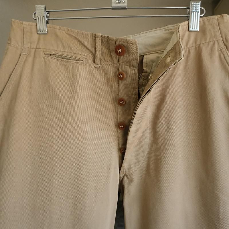 U.S.ARMY M-45 COTTON KHAKI TROUSERS