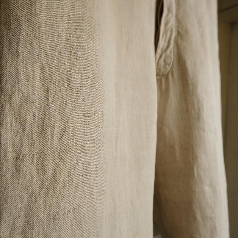 ANTIQUE LINEN TROUSERS