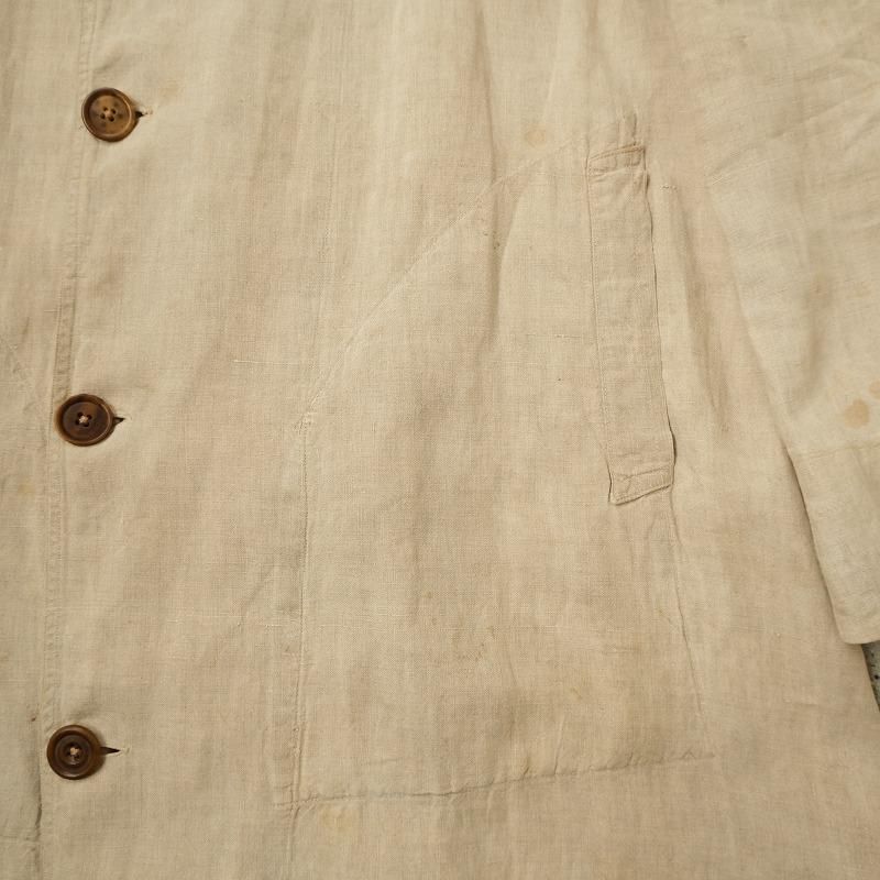 ANTIQUE LINEN DUSTER COAT - Cocky Crew Store -Antiques & Old ANTIQUE LINEN DUSTER COAT - Cocky Crew Store -Antiques & Old