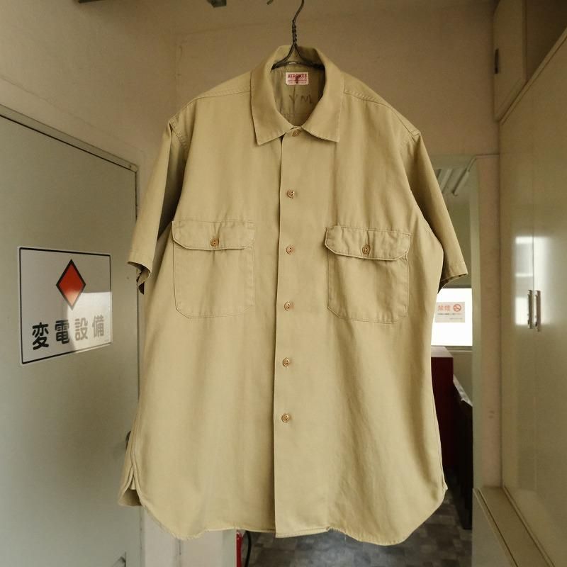 50s HERCULES ヘラクレス Chino Work Shirt マチ付 50s HERCULES ヘラクレス Chino Work Shirt マチ付 - メルカリ