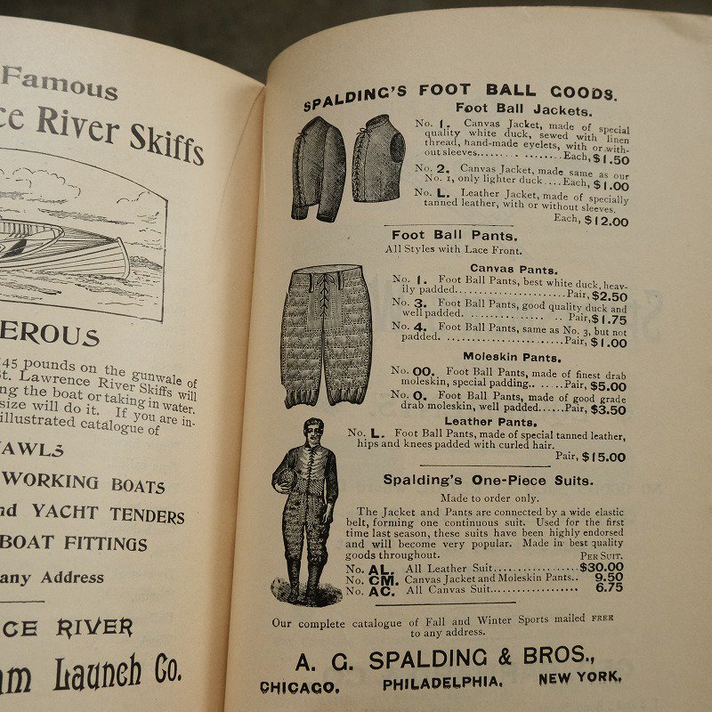 SPALDING'S OFFICIAL FOOTBALL GUIDE FOR 1894