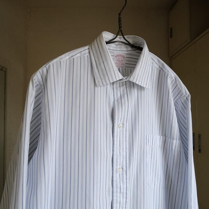 BROOKS BROTHERS STRIPE SHIRT(6BUTTON)