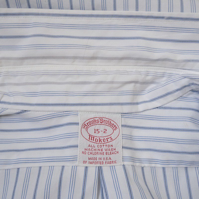 BROOKS BROTHERS STRIPE SHIRT(6BUTTON)