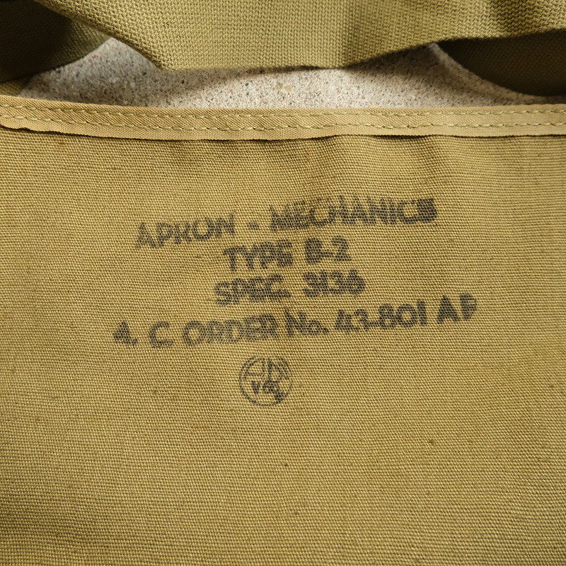 WW2 TYPE B-2 MECHANICS' APRON