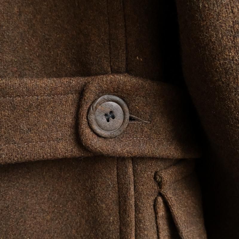 WESTERN WOOLEN MILLS DOUBLE BREASTED WOOL COAT