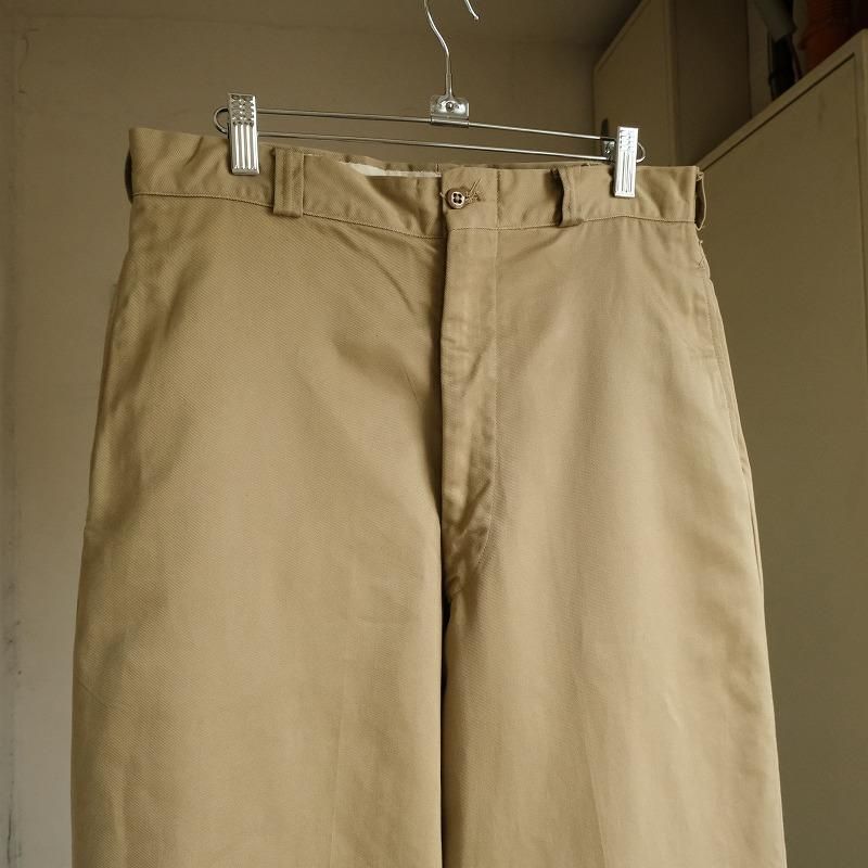 U.S.ARMY TYPE1 8.2OZ KHAKI TROUSERS