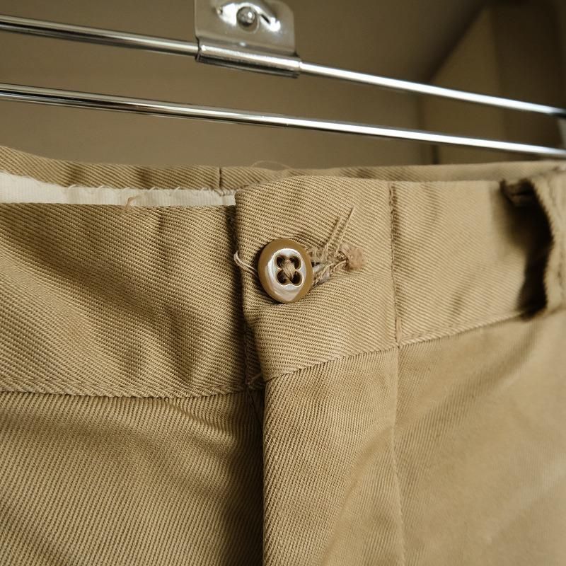 U.S.ARMY TYPE1 8.2OZ KHAKI TROUSERS