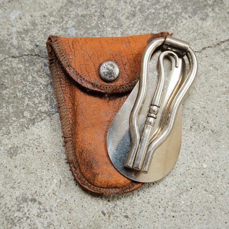 FOLDING SHOE HORN and BUTTON HOOK