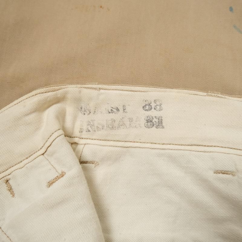 U.S.ARMY M-45 COTTON KHAKI TROUSERS