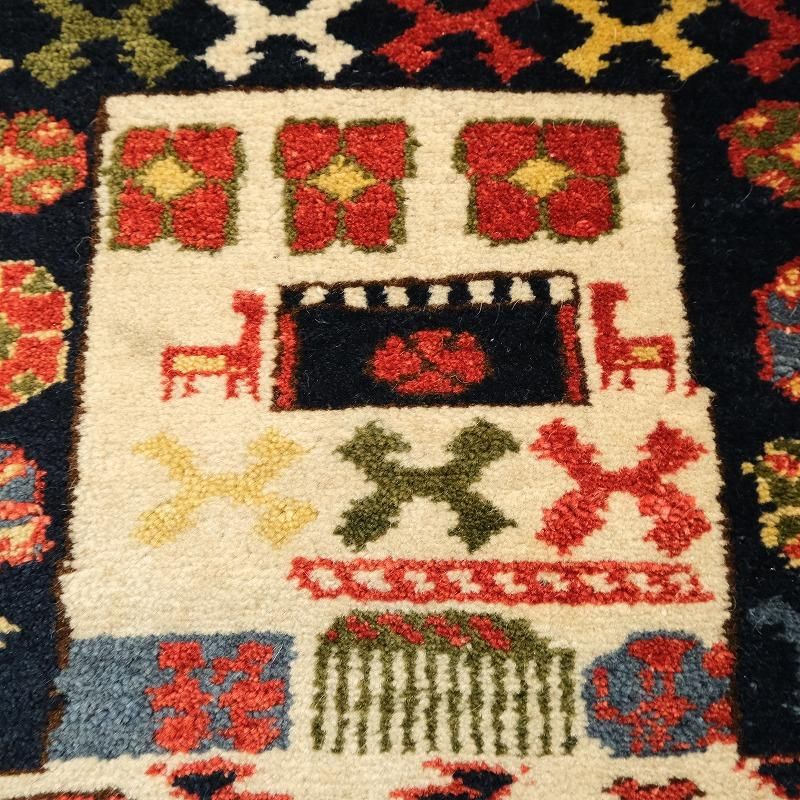 ANTIQUE CAUCASIAN PRAYER RUG