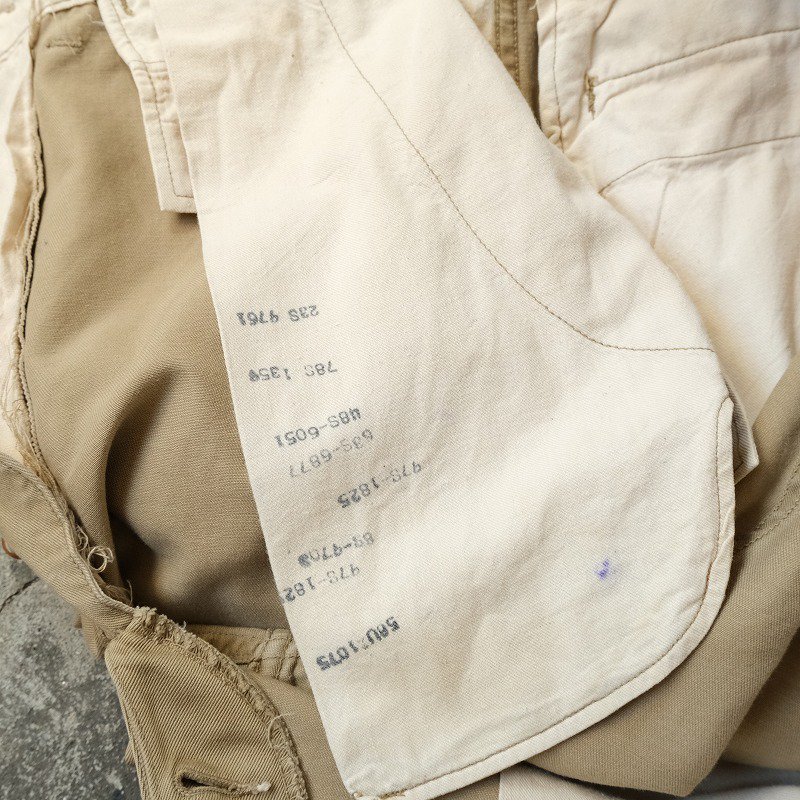 U.S.ARMY M-45 COTTON KHAKI TROUSERS