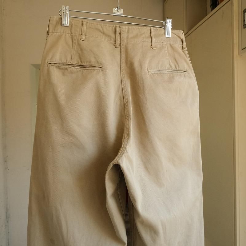 U.S.ARMY M-45 COTTON KHAKI TROUSERS