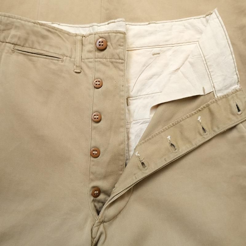 U.S.ARMY M-45 COTTON KHAKI TROUSERS