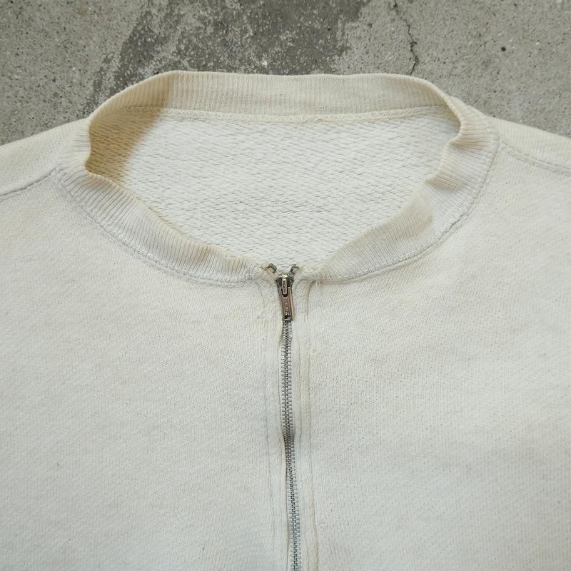 HALF ZIP SWEAT SHIRT