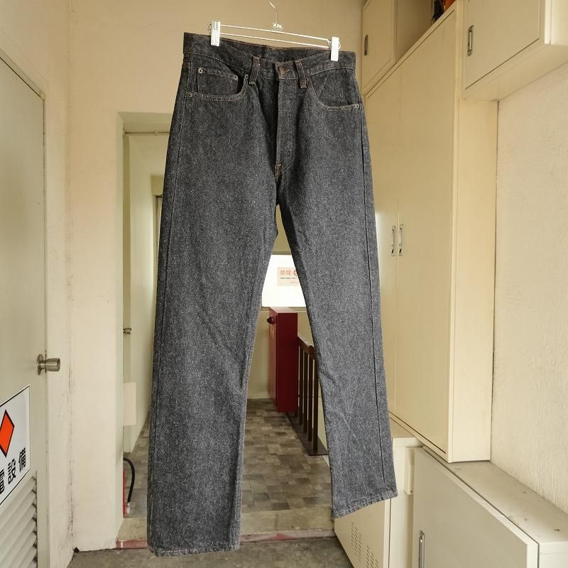 LEVI'S 501 BLACK DENIM PANTS