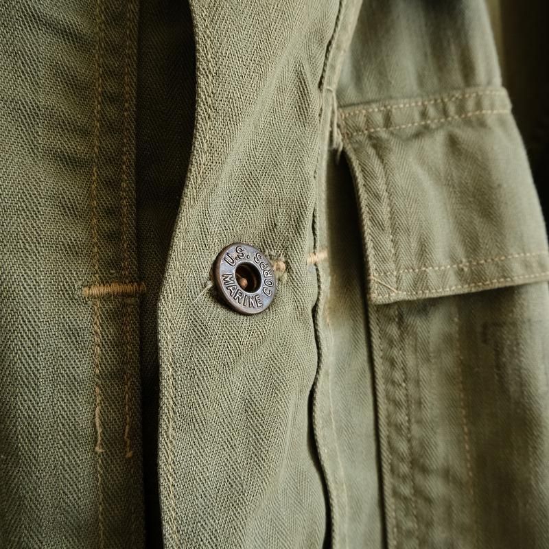 WW2 USMC P HBT JACKET Cocky Crew Store Antiques & Old