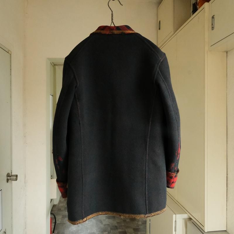 ANTIQUE WOOL SMOKING JACKET