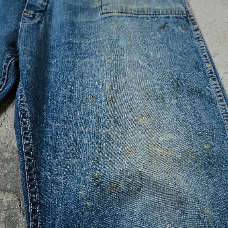 DENIM PAINTER PANTS