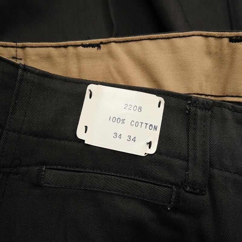 BURK MILITARY CHINO TROUSERS