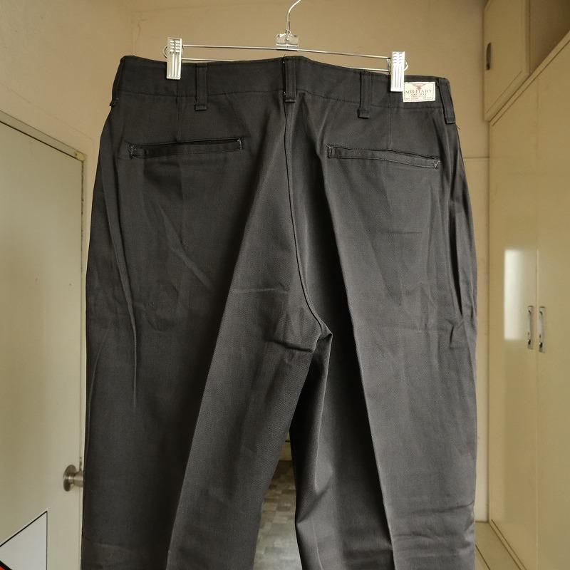 BURK MILITARY CHINO TROUSERS