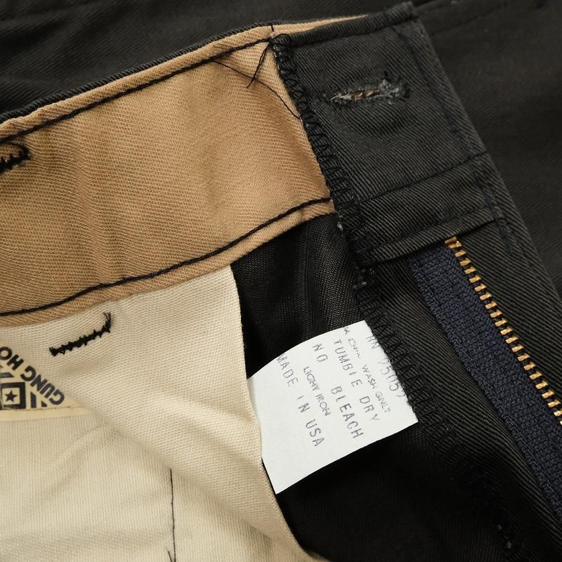 BURK MILITARY CHINO TROUSERS