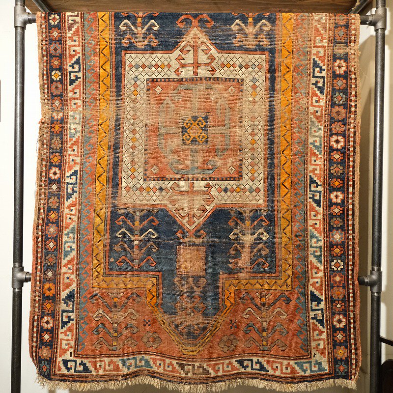 ANTIQUE CAUCASIAN RUG(KAZAK)