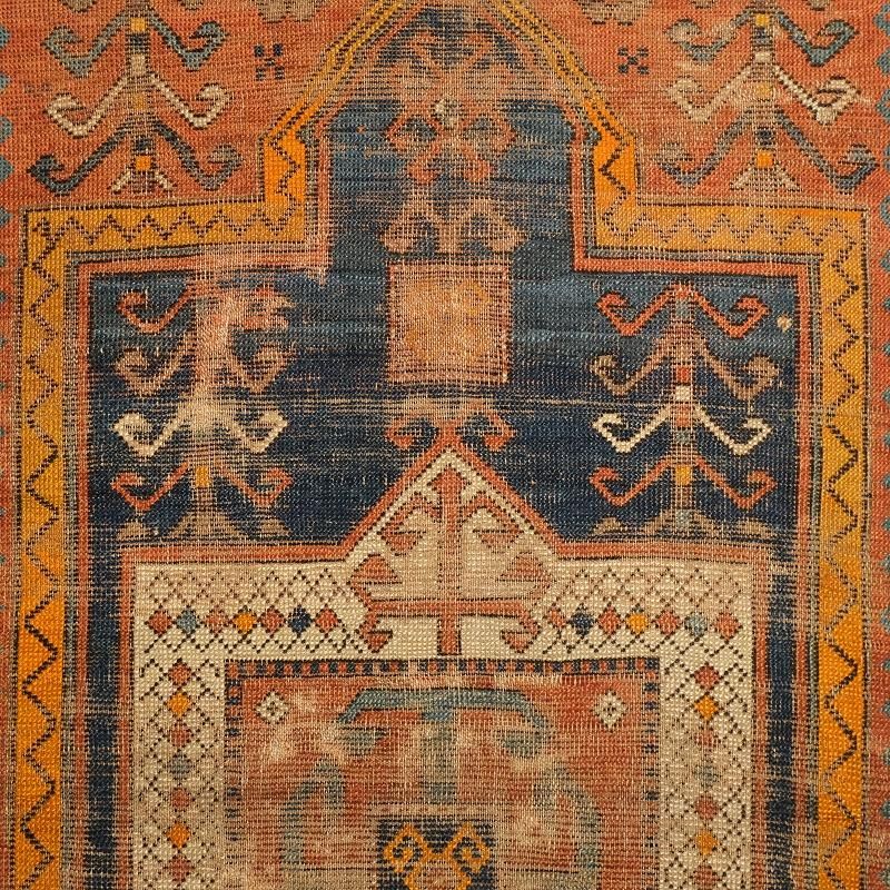 ANTIQUE CAUCASIAN RUG(KAZAK)