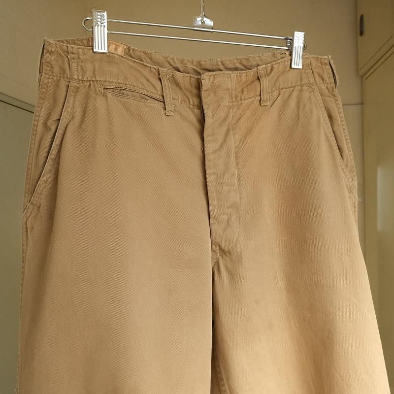 USMC COTTON KHAKI TROUSERS