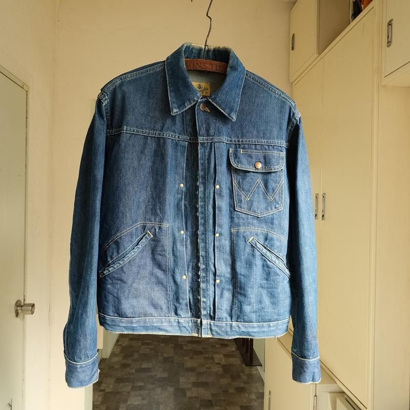 WRANGLER 11MJZ DENIM JACKET - Cocky Crew Store -Antiques WRANGLER 11MJZ DENIM JACKET - Cocky Crew Store -Antiques