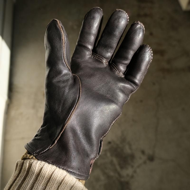 WW2 U.S.MILITARY LEATHER GLOVE