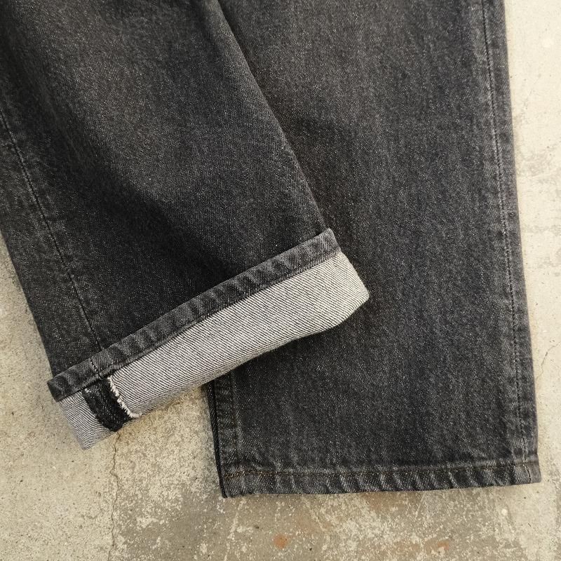 1980's LEVI'S 501 BLACK DENIM PANTS