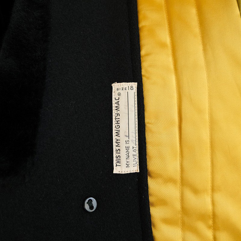 1970's MIGHTY-MAC WOOL COAT