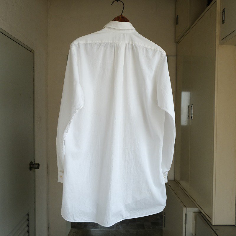 1950's WHITE COTTON DRESS SHIRT